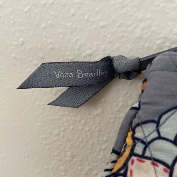 Vera Bradley Set Of 2: Double Eyeglass Case + Makeup Cosmetic Bag Floral *READ* - Picture 8 of 10